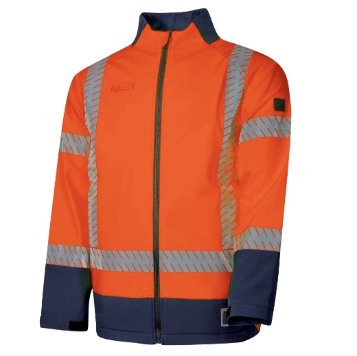 Picture of Bool-Workwear, Soft Shell Jacket, Fire Retardant, FR Tape, HRC 2, 8.6 cal/cm13